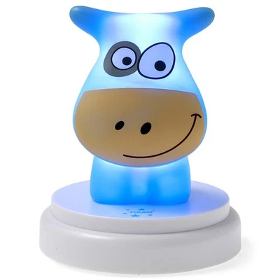 Alecto NAUGHTY COW Luz LED para la noche de la vaca Diseño lindo, Azul - Imagen 1 de 4