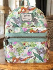 Mini Mochila Bolso Loungefly Disney El Libro de la Selva AOP Exclusivo