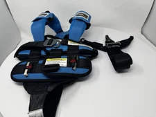 RideSafer Travel Vest Car Seat, SMALL, Blue, Portable Child Safety -No Carry Bag