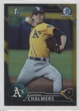 2016 Bowman Chrome Prospects Black & Gold Refractor Dakota Chalmers #BCP231 o2e