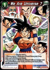We Are Universe 7 BT9-018 Universal Onslaught Uncommon NM Dragon Ball Super 2020