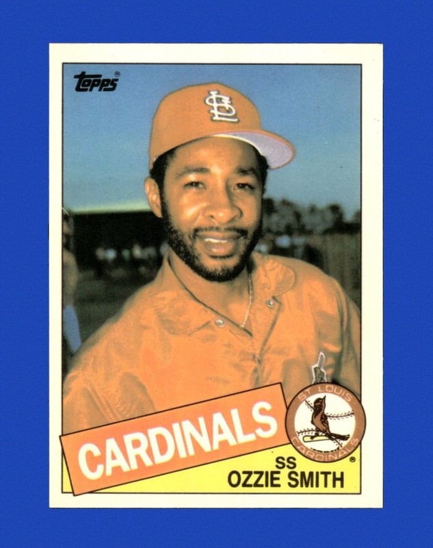 1985 Topps Tiffany Set-Break #605 Ozzie Smith NM-MT OR BETTER *GMCARDS*