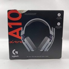 New Logitech A10 Wireless Gaming Headset Blac...