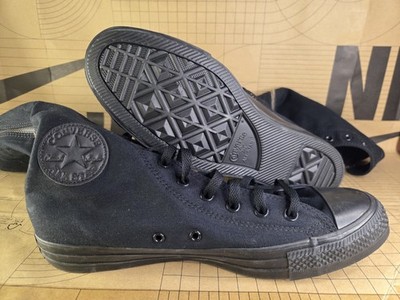 New Converse Chuck Taylor All Star CTAS XX-Hi Mens sz 11 Black Canvas Long Shoes