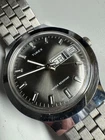 Timex Vintage 1979 Marlin Wind Up Charcoal Sunburst 35MM 28319 10679 Runs Good