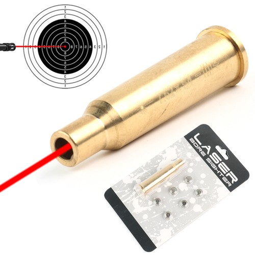 Laser Bore Sight Sighter BoreSighter Gun Red Dot Laser Cartridge Battery Include - Picture 32 of 48