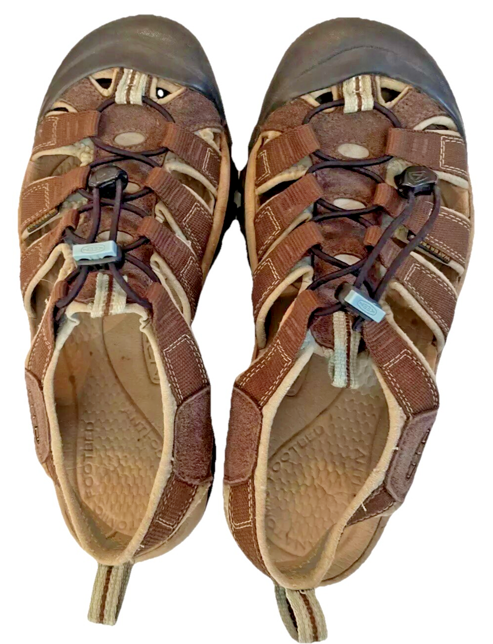 Scarpe sandali KEEN Newport H2 donna 9 escursionismo acqua grip outdoor marrone verde acqua