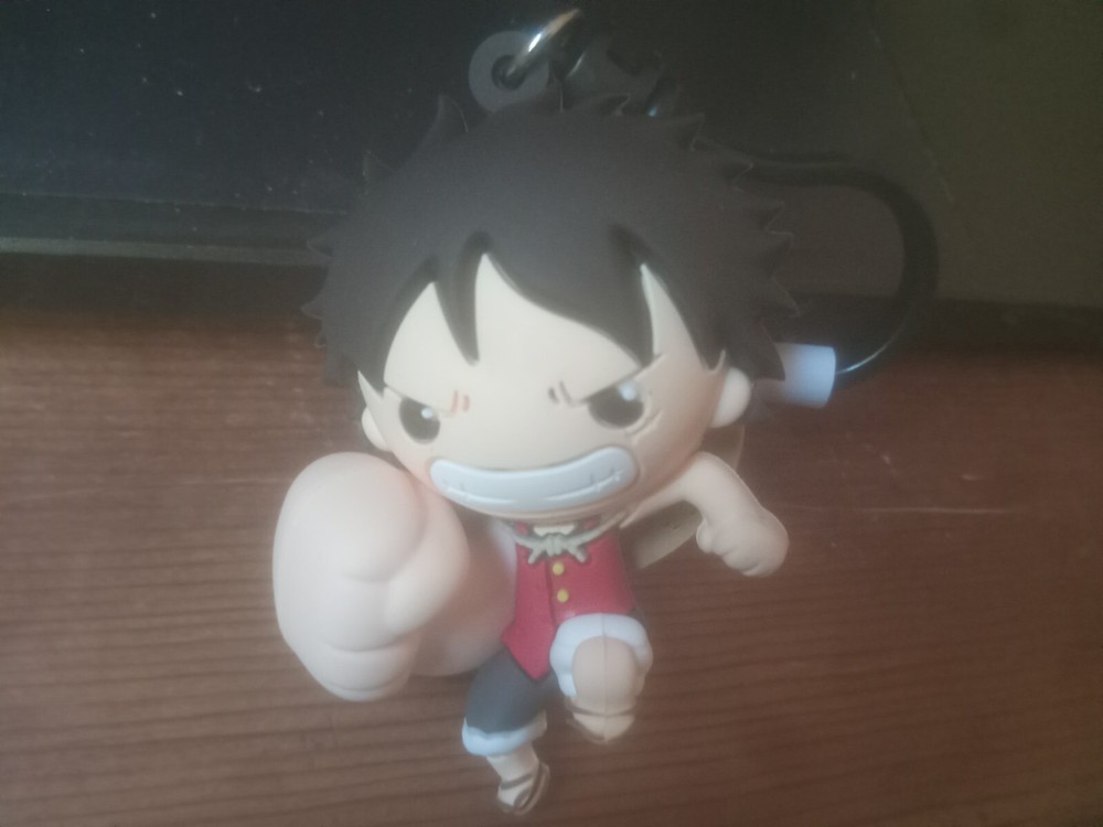 One Piece Series 4 Figural Bag Clip 3 Inch Luffy Gear 3
