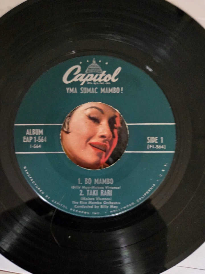 YMA SUMAC MAMBO (2)X45'S EP- PARTS 1 & 2.EXC.TESTED.RARELY PLAYED. Foto 4 de 4