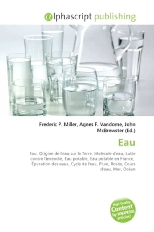 Frederic P. Miller (u. A.) | Eau | Taschenbuch | Englisch | Ean