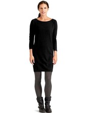 NWT Athleta Solitude Sweater Dress Black SZ XST XS T #138501  W0808