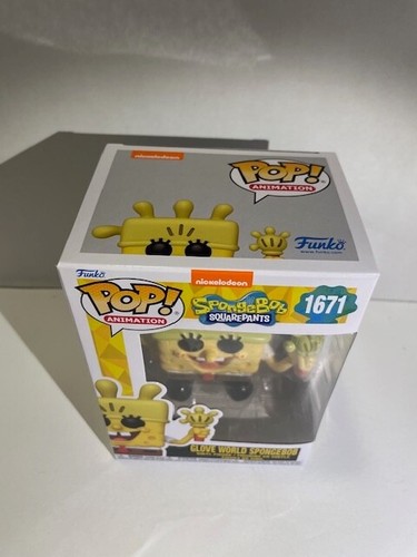 Funko POP! : Bob Esponja Pantalones Cuadrados "Glove World" Bob Esponja # 1671 - Nuevo - Imagen 5 de 6