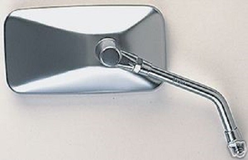 Sports Cruiser Chrome Mirror Hon/Kaw/Suz/Yam 10MM mount 20-42444 New - Foto 1 di 1