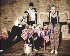 CHAD SMITH RED HOT CHILI PEPPERS DRUMMER HAND SIGNED 8X10 PHOTO 7 w/COA RHCP
