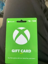 Xbox  $250 code for sell because I was nearly scammed but couldnt retur