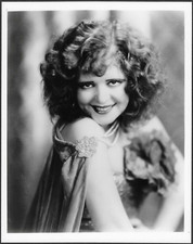 Clara Bow Vintage Original Photo Actress Iconic Hollywood Star Stunning Portrait