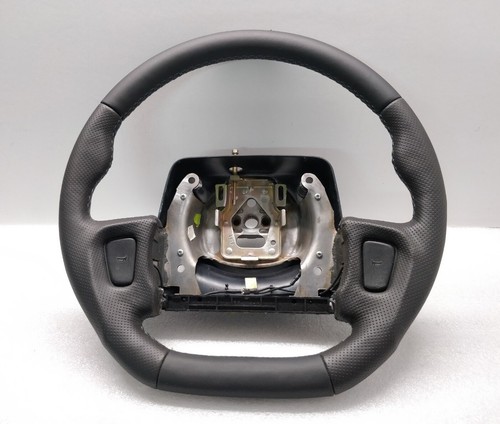 JEEP GRAND CHEROKEE ZJ XJ STEERING WHEEL FLAT NEW LEATHER SPORT CUSTOM 1993-1996 - Picture 5 of 5