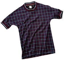 PAUL SMITH STRETCHED COLLAR COTTON RAGLAN SLEEVE T-SHIRT / TOP RARE BNWT SZ-S