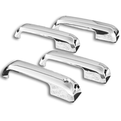For 2015-2017 Ford F150 4DR Chrome Door Handle Cover Overlays w/o Smart Key Cut