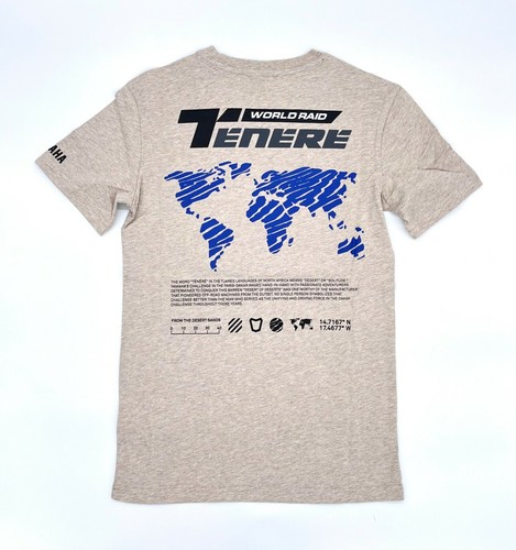 Official 2022 Yamaha Tenere Rally World Raid Men's 'Tapu' T-Shirt - Picture 7 of 8