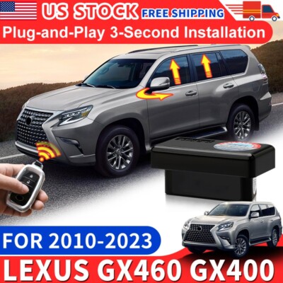 For Lexus GX460 2010-2023 Auto Close Windows Lock Doors Rearview Mirror Folding