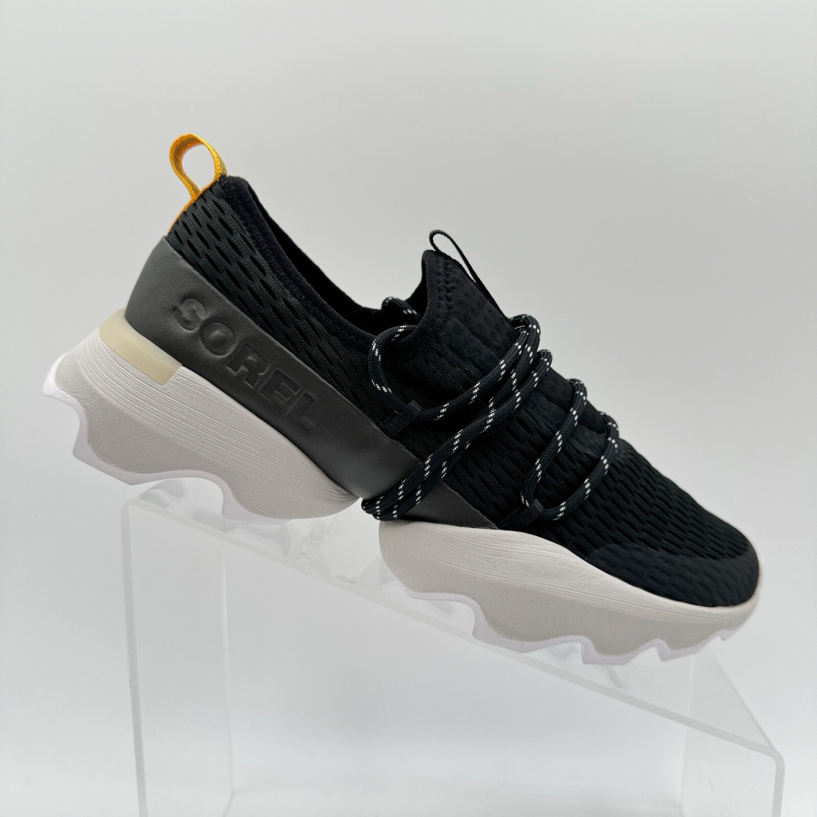 Zapatillas informales Sorel Kinetic Impact de malla de encaje negras talla 7,5 T3