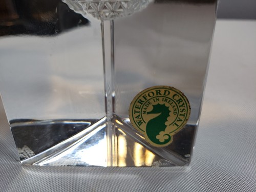 Waterford Crystal Times Square 2000 Millennium Briefbeschwerer Skulptur Fred Curtis - Bild 5 von 8