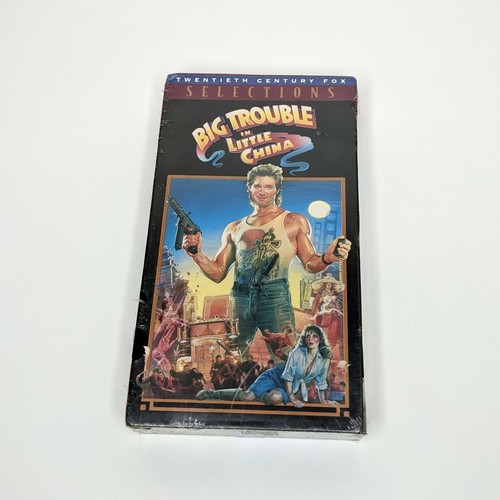 Rare Big Trouble in Little China John Carpenter VHS Factory SEALED Get Graded - Foto 4 di 5