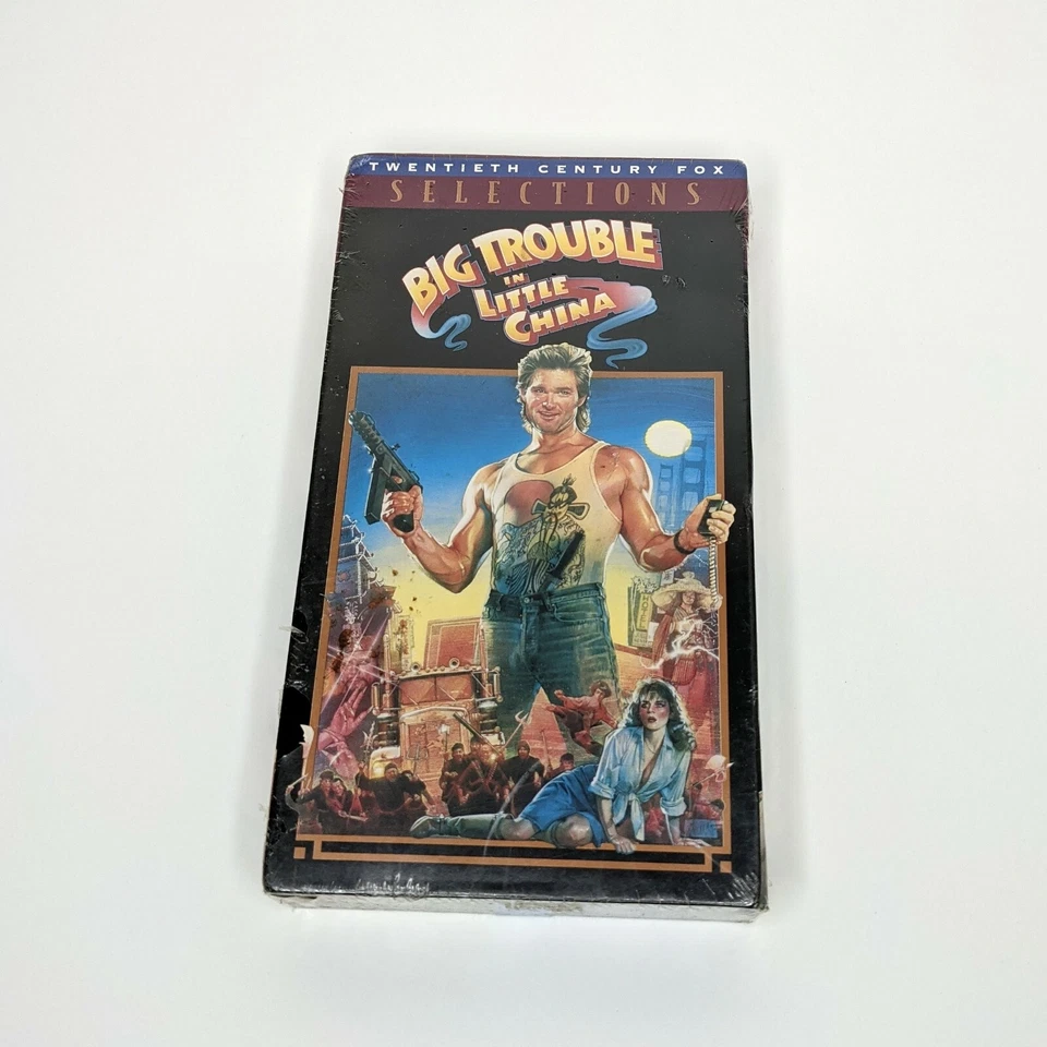 Rare Big Trouble in Little China John Carpenter VHS Factory SEALED Get Graded  - Image 4 of 4