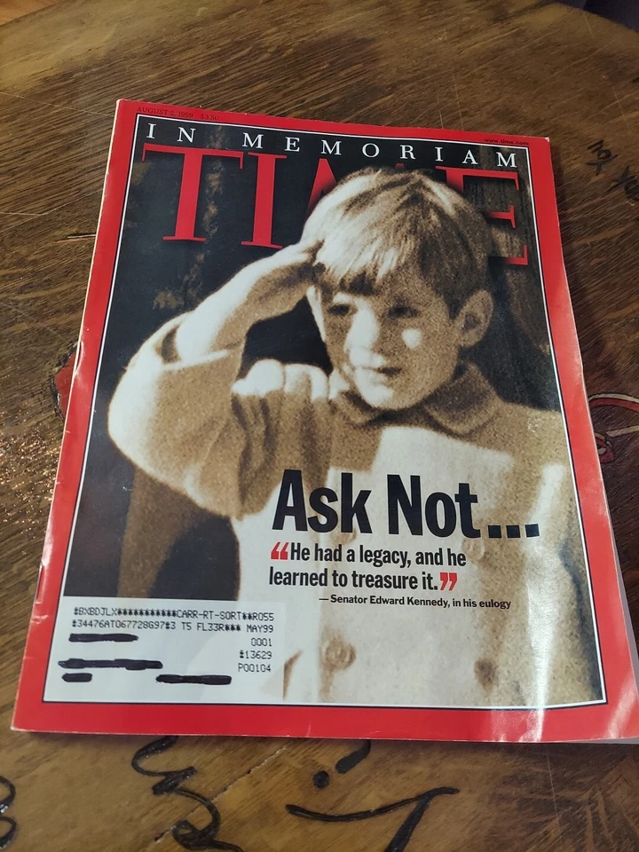 Time Magazine ~ August 2,1999 Ask Not... - Image 2 of 4
