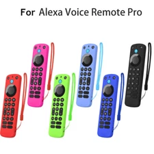 Full Protection Silicone Case For Amazon Alexa Voice Remote Pro Remote Control