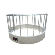 BATEMAN SHEEP RING FEEDER 2 Part For Round Hay Bales Vertical Galvanised