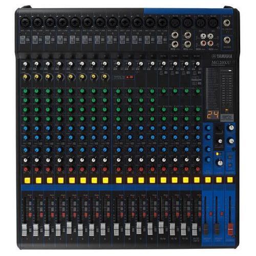 YAMAHA MG20 XU MIXER ANALOGICO 20 CANALI USB CON ALIMENTAZIONE PHANTOM ED EFFETT - Foto 3 di 4