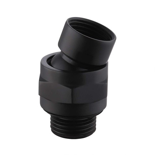Shower Head Swivel Ball Joint Shower Connector Adapter Brass Adjustable Showe...