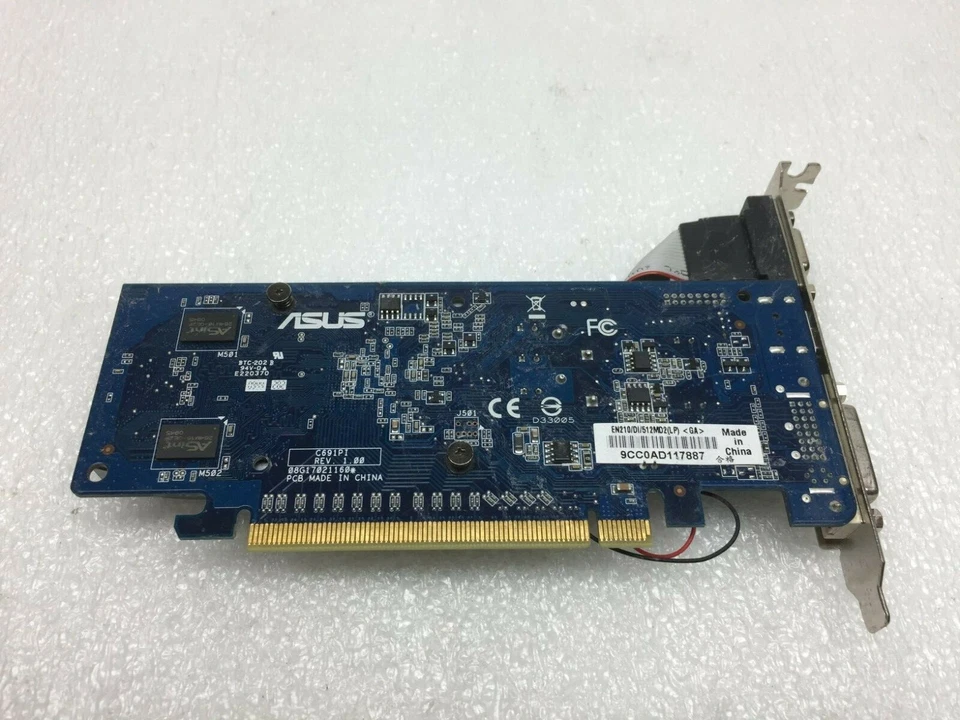 ASUS Geforce 210 PCI-E 2.0 512 MB DDR2 Graphics Card EN210/DI/512MD2 FREE SHIP!! - Image 4 of 4