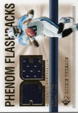 Vince Young Patch 2007 Upper Deck Rookie Threads Phenom Flashbacks #PHF-VY