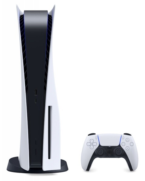 PS5 Disc Bundle with Spare Controller, Spider-Man ULE & Cosmic Red Controller-image