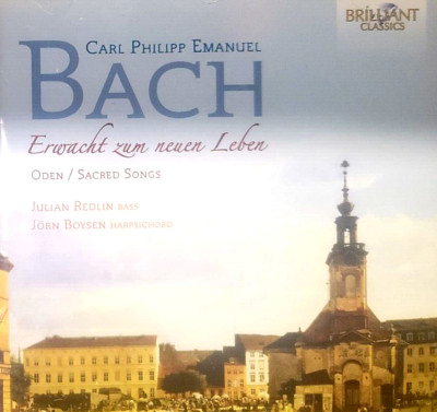 C. P. E. Bach - ''Oden / Sacred Songs''  - ( CD - Brilliant Classics / Sealed )