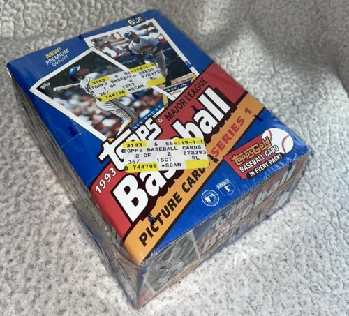 1993 Topps Baseball Factory Sealed SERIES ONE 1 Box Derek Jeter RC 