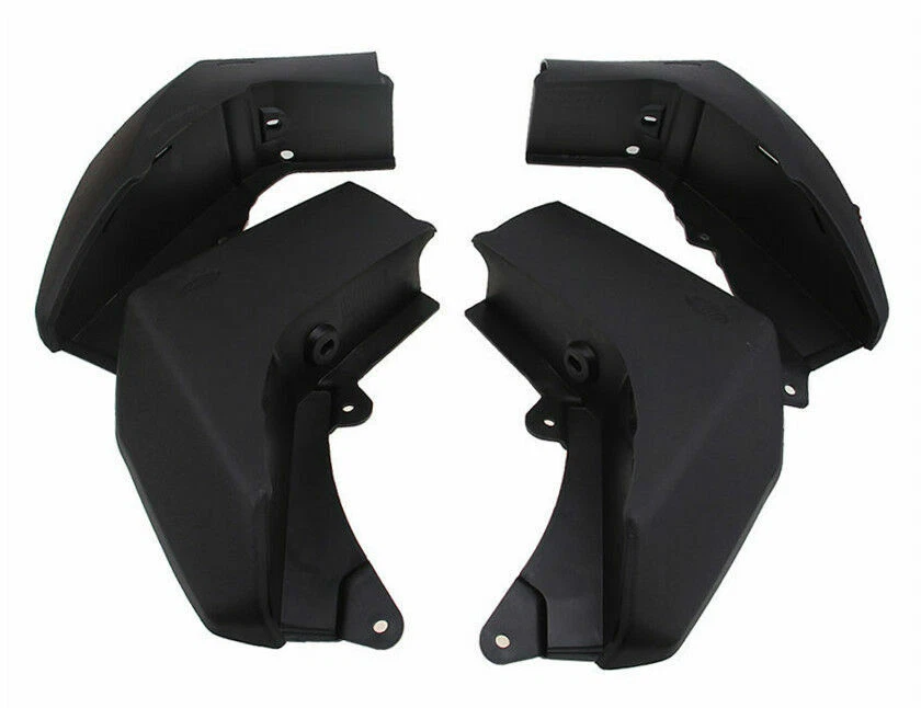 4x guardabarros negro guardabarros guardabarros para Land Rover Discovery 3 2004-2009 Foto 3 de 4