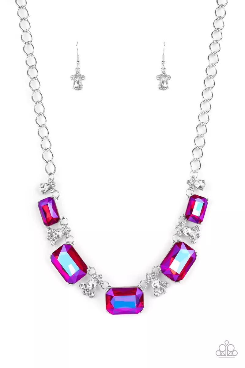 Paparazzi rose best sale necklace