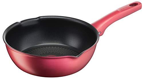 New ティファール(T-fal) Tefal G26275 Stir-fry Pot  8.7 inches (22 cm)  Deep Frying Pan-image