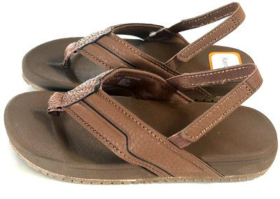 Wonder Nation Casual Flip Flops Sandals Toddler Boys 7/8, 9/10, 11/12 NEW