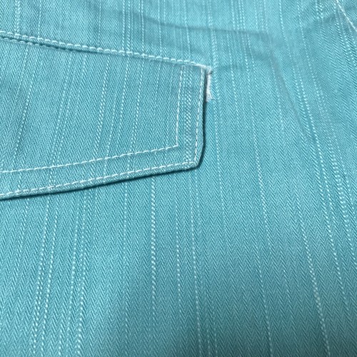 Beau Dawson Teal Jean Capris - Size 2 - NWOT - Picture 9 of 9