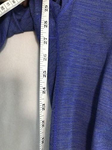 Athleta Chatarunga 305922 Leggings Capri Blu Cropped Donna XS Yoga Palestra - Foto 5 di 11