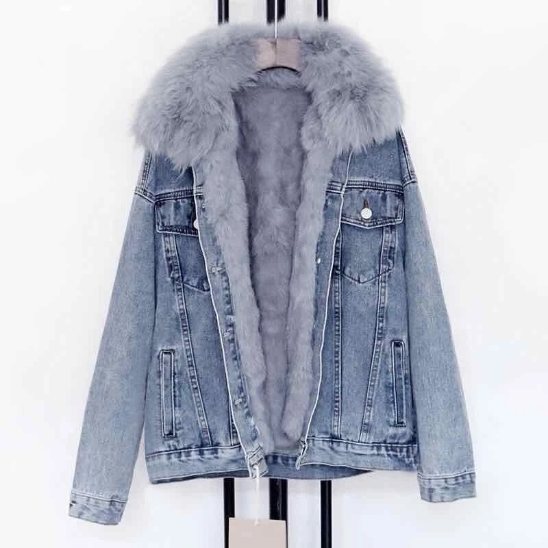 Giubbotto jeans hotsell imbottito donna