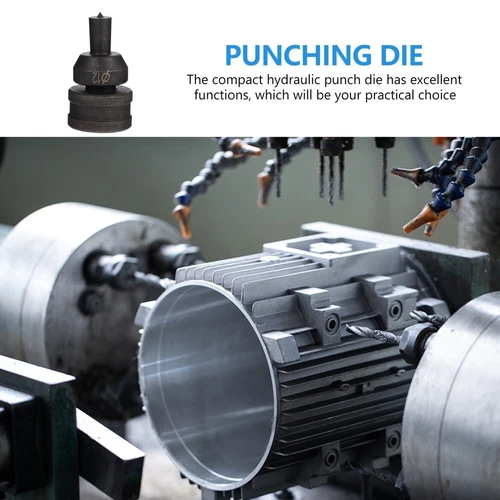 Hydraulic Punch Driver Kit 12mm Knockout Hole Die for Metal Sheet Cutting - Picture 3 of 12