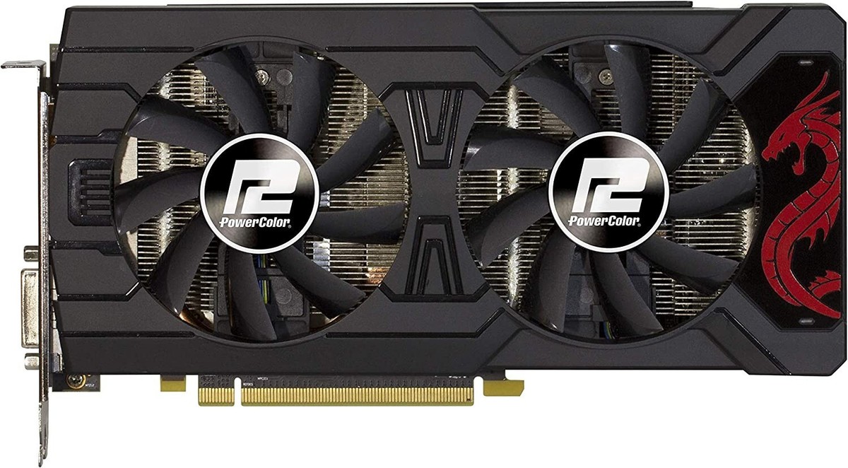 【2枚セット】RX570 4GB Red Dragon Radeon PowerColor Radeon RX 570 Red Dragon AXRX Dual-Fan 4GB GDDR5