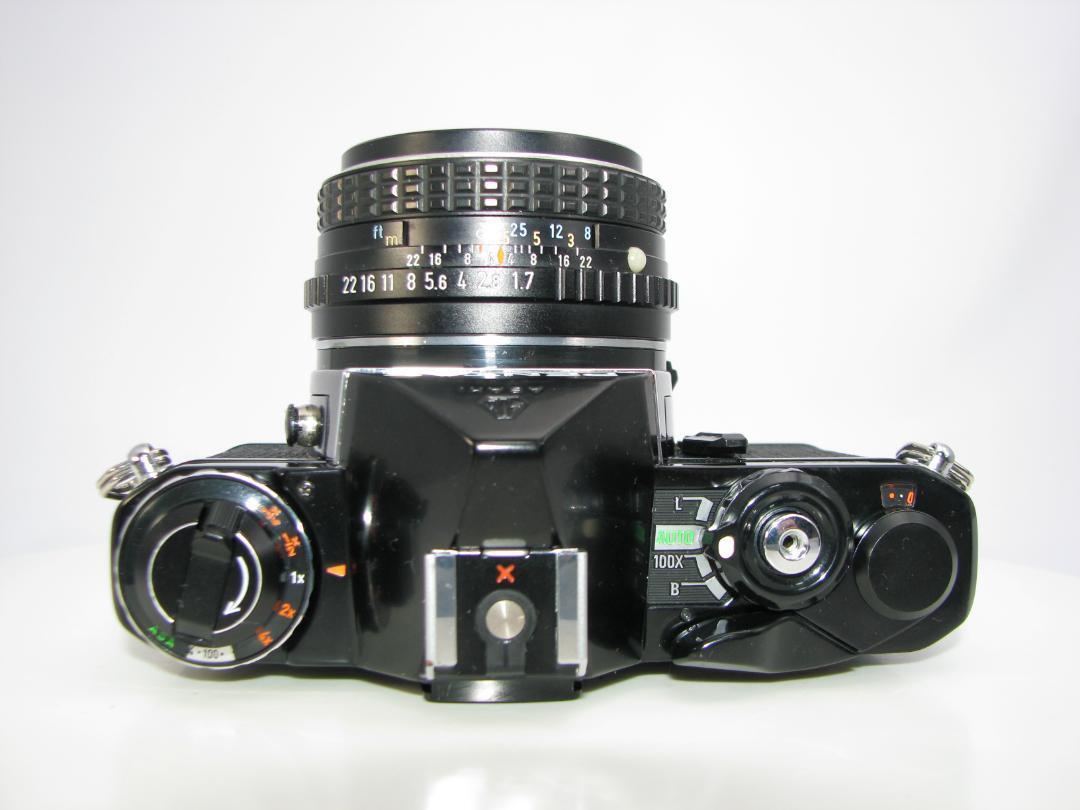 Omeb001 Pentax Me Black Smc-M 1.7/50M
