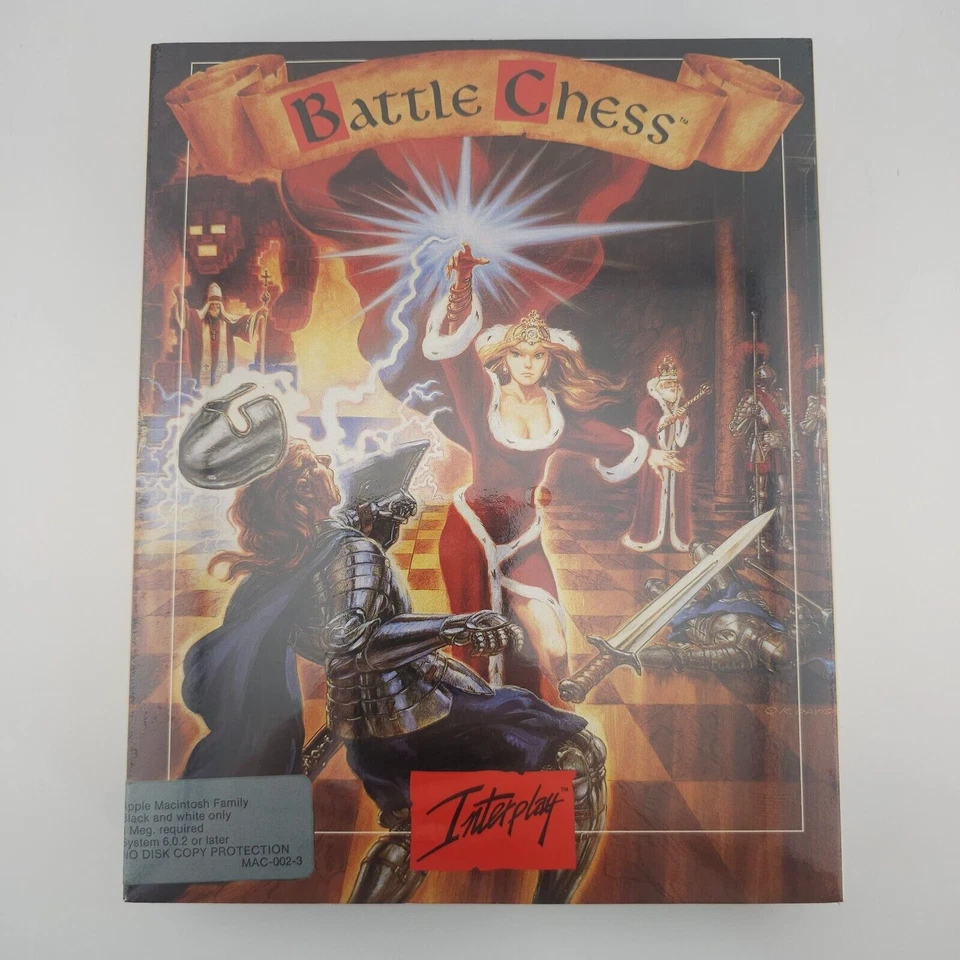 Battle Chess, 1990, Big Box, New & Sealed - Image 2 of 4